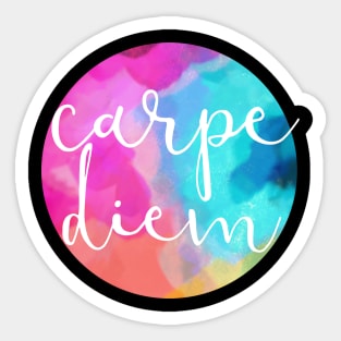 Carpe Diem Sticker